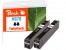 320090 - Peach Twinpack Ink Cartridge black compatible with HP No. 970 bk*2, CN621A*2