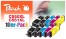 320700 - Peach Pack of 10 Ink Cartridges, compatible with Canon PGI-550XL, CLI-551XL
