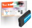 321039 - Peach Ink Cartridge cyan compatible with HP No. 963 C, 3JA23AE